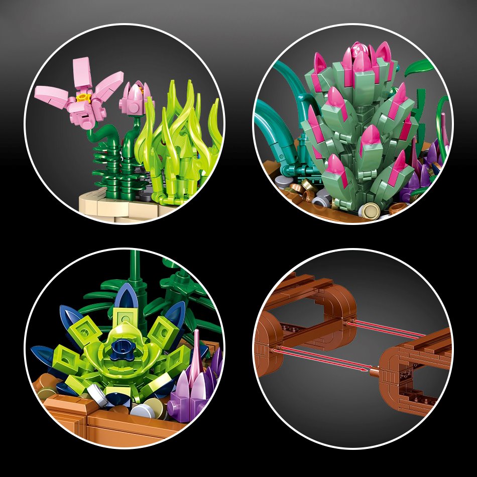 Skanto | Bonsai Sakura Shrine Scenic Building Nano Sets Collection
