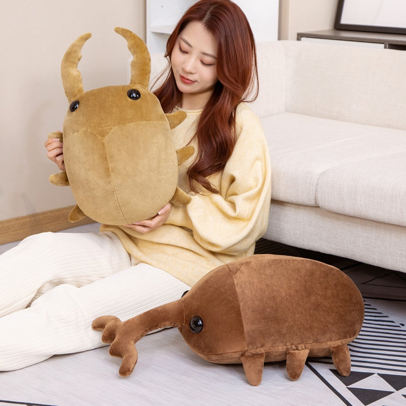 Skanto | Brun Kawaii Dung Beetles Plysje