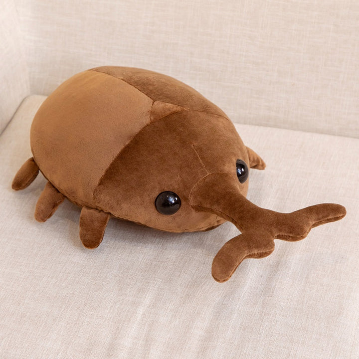 Skanto | Brun Kawaii Dung Beetles Plysje