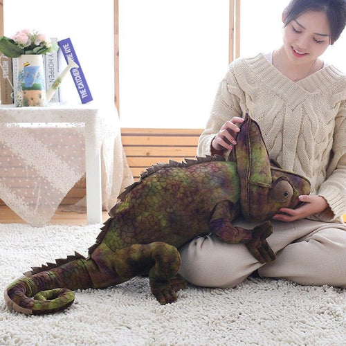 Skanto | Brun & Rød Kameleon Plush