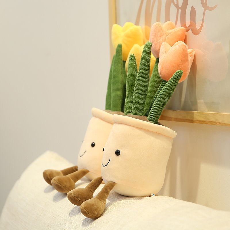 Skanto | Bubbly Tulip Blomsterpotte Plush