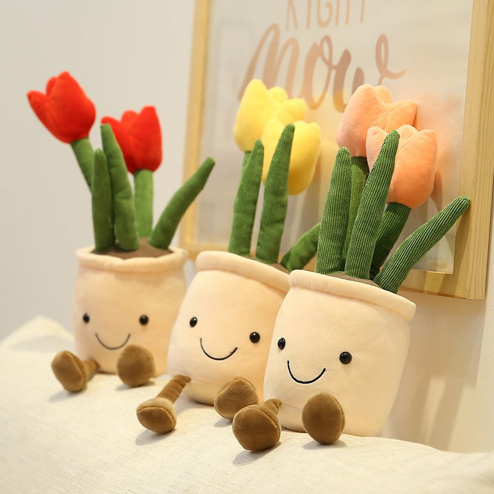 Skanto | Bubbly Tulip Blomsterpotte Plush