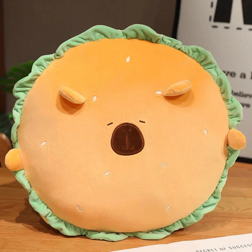 Skanto | Capybara & Dog Hamburger Plüsjeposepute