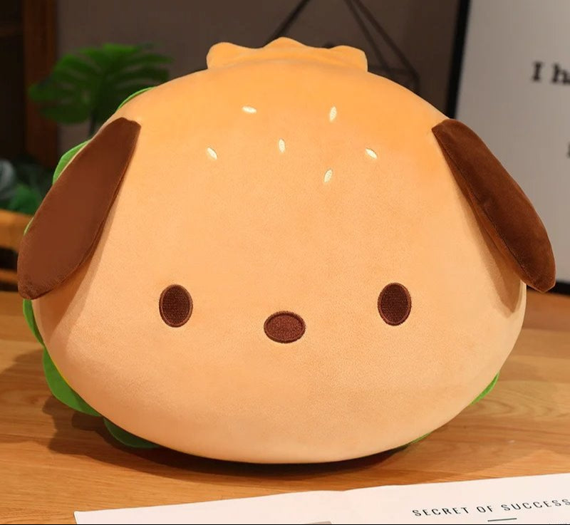 Skanto | Capybara & Dog Hamburger Plüsjeposepute