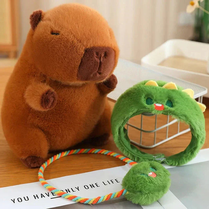 Skanto | Capybara Frosk Besties Kostyme Plysj