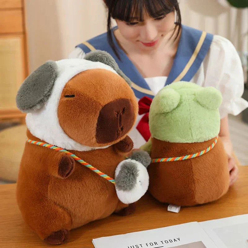 Skanto | Capybara Frosk Besties Kostyme Plysj