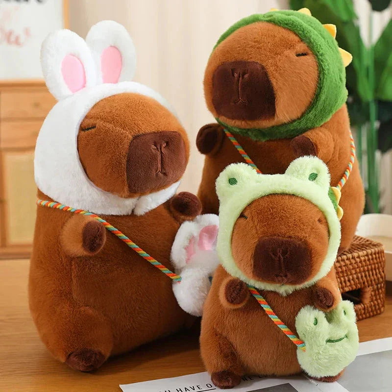 Skanto | Capybara Frosk Besties Kostyme Plysj
