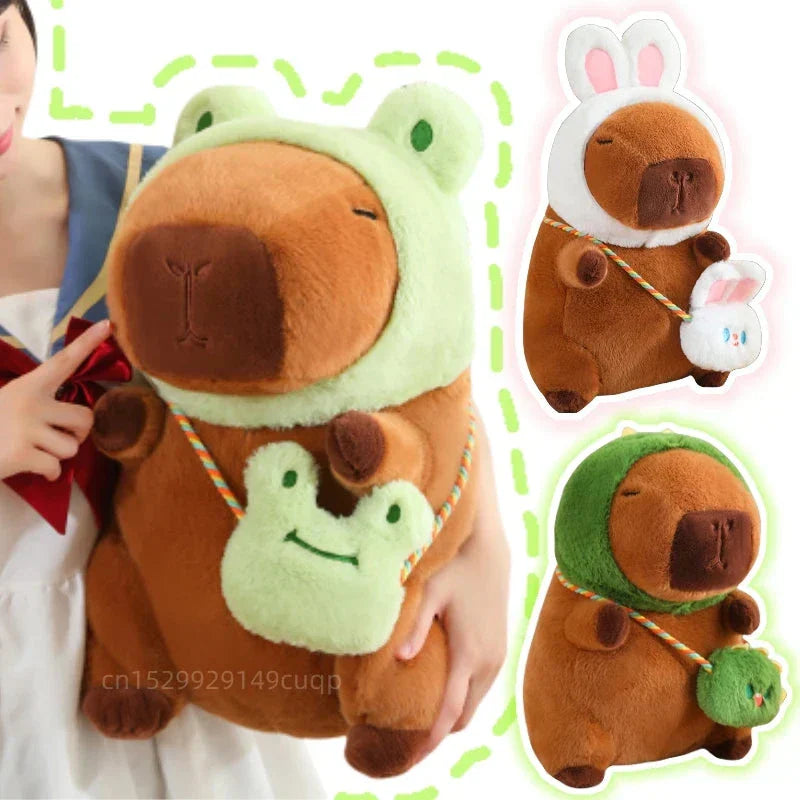 Skanto | Capybara Frosk Besties Kostyme Plysj