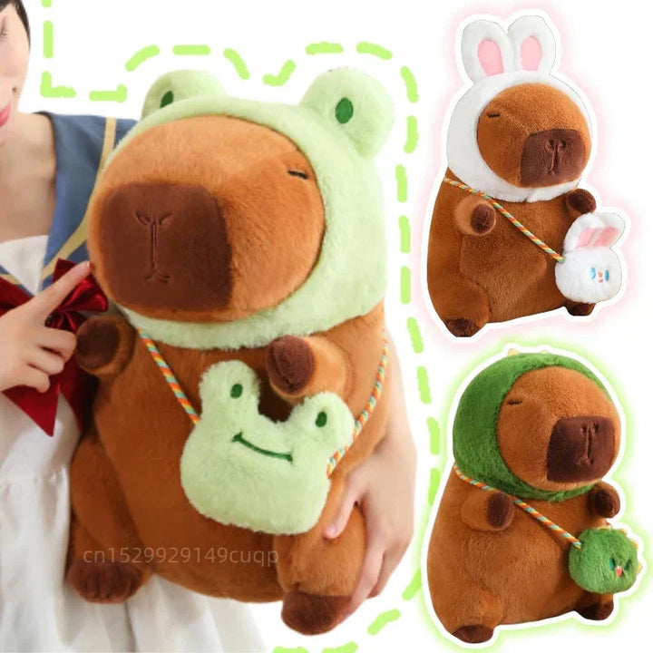 Skanto | Capybara Frosk Besties Kostyme Plysj