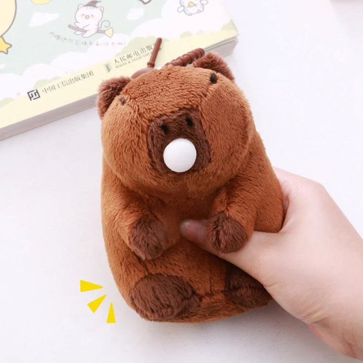 Skanto | Capybara Nøkkelring Anheng Plush