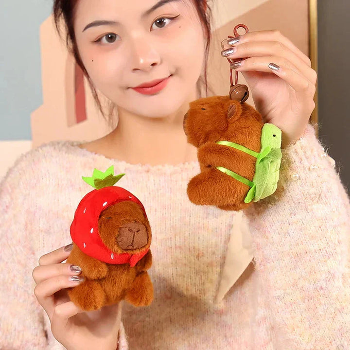 Skanto | Capybara Nøkkelring Anheng Plush