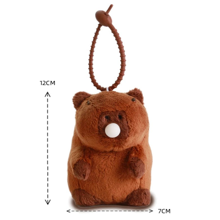Skanto | Capybara Nøkkelring Anheng Plush