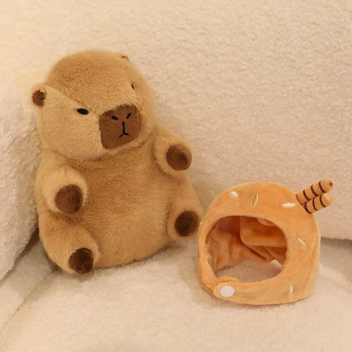 Skanto | Capybara Soft Iskrem Vaffel Plush