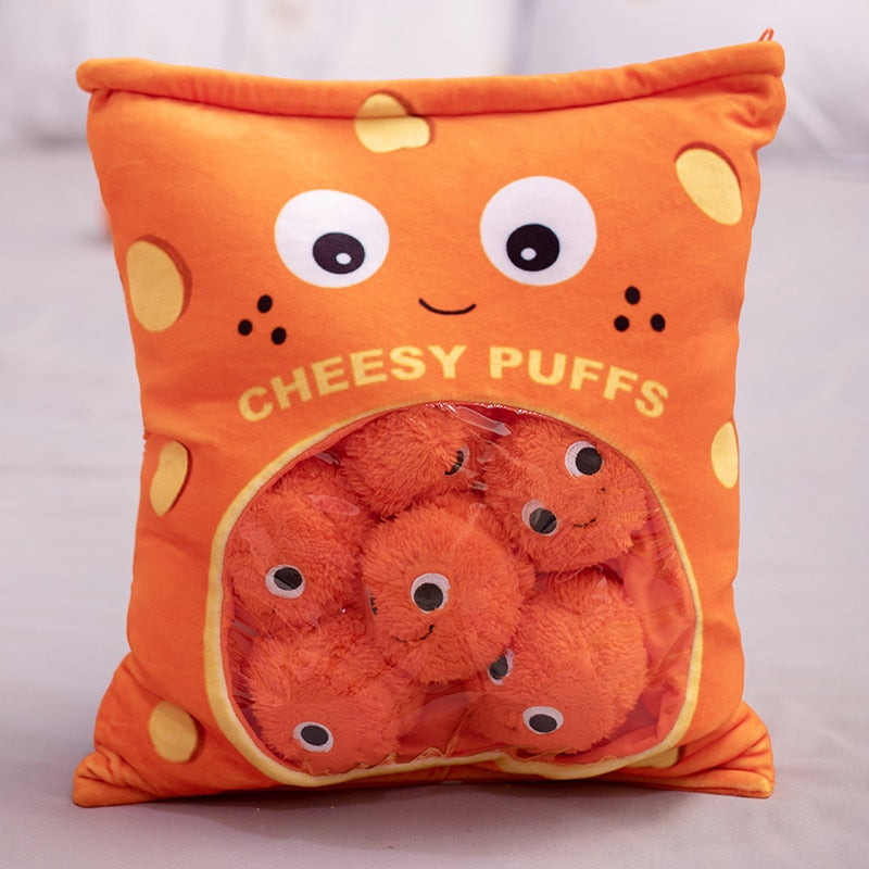 Skanto | Ostete puffs snackposer