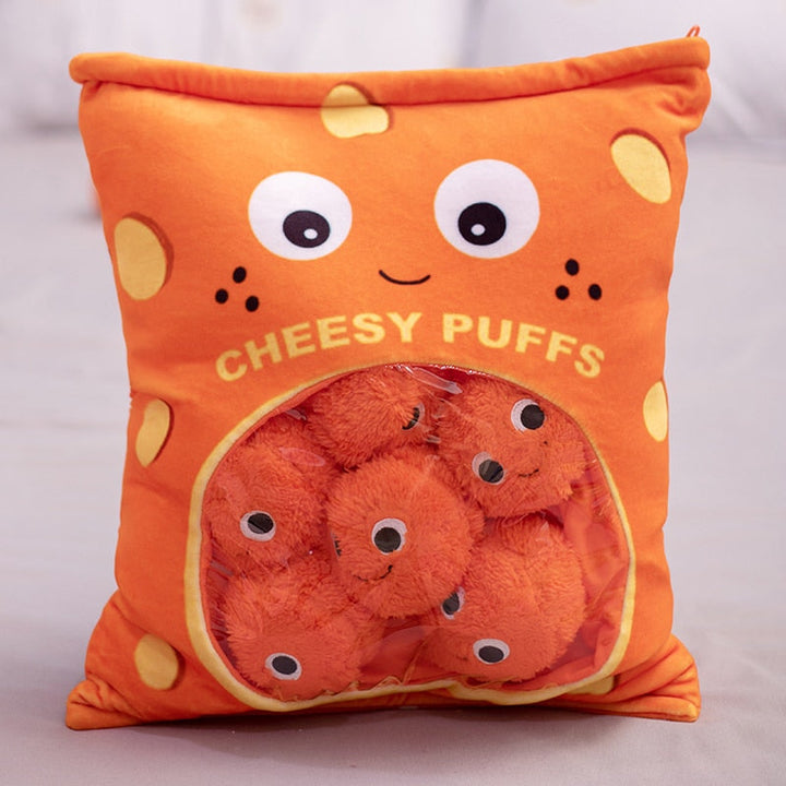 Skanto | Ostete puffs snackposer