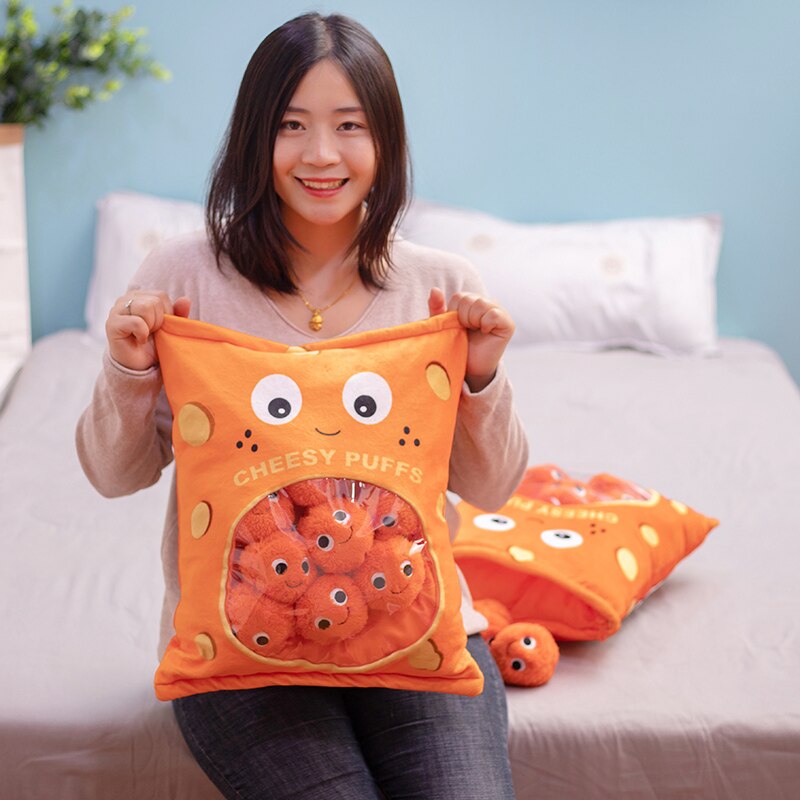 Skanto | Ostete puffs snackposer