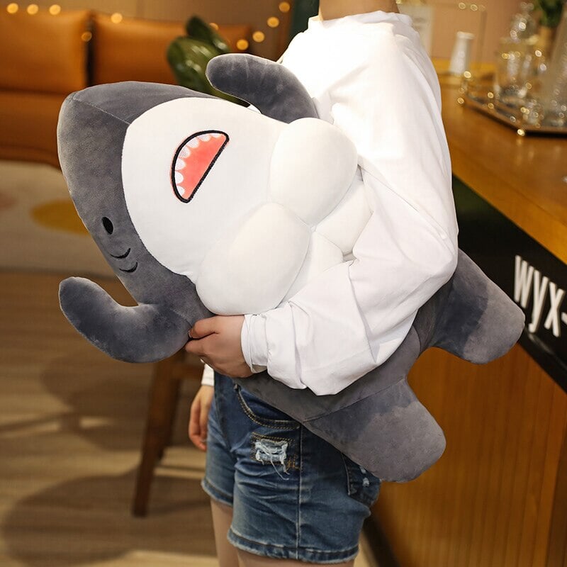 Skanto | Søte Muskel Hai Plushies | NY