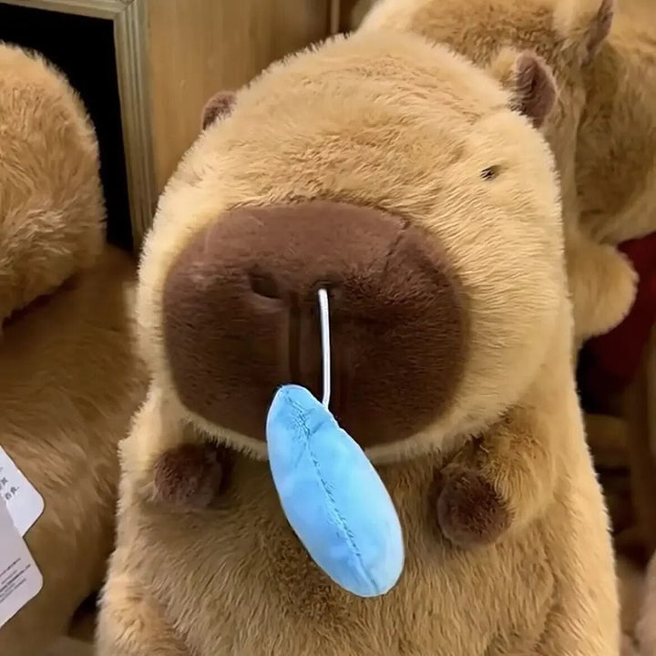 Skanto | Søt Snufsete Kapybara Rennende Nese Plushie