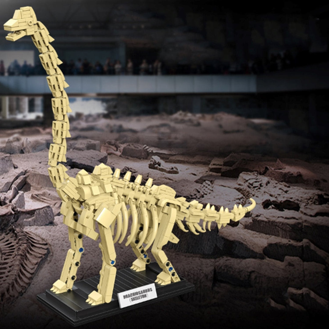 Skanto | Dinosaur Fossil Skeletons Byggeklosser Samling 2 | BEGRENSET LAGER