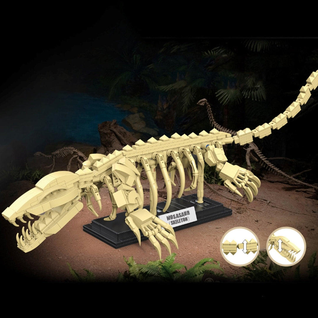 Skanto | Dinosaur Fossil Skeletons Byggeklosser Samling 2 | BEGRENSET LAGER