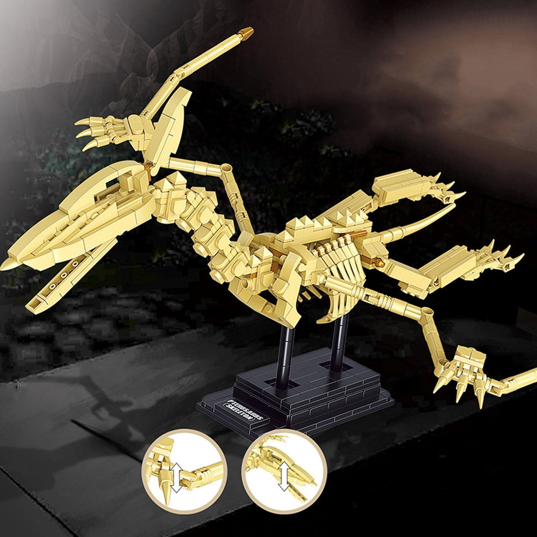Skanto | Dinosaur Fossil Skeletons Byggeklosser Samling 2 | BEGRENSET LAGER