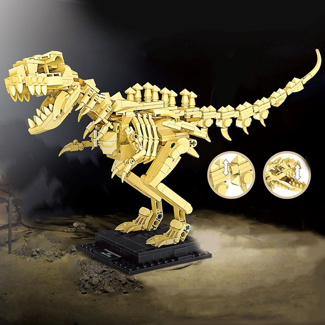 Skanto | Dinosaur Fossil Skeletons Byggeklosser Samling 2 | BEGRENSET LAGER
