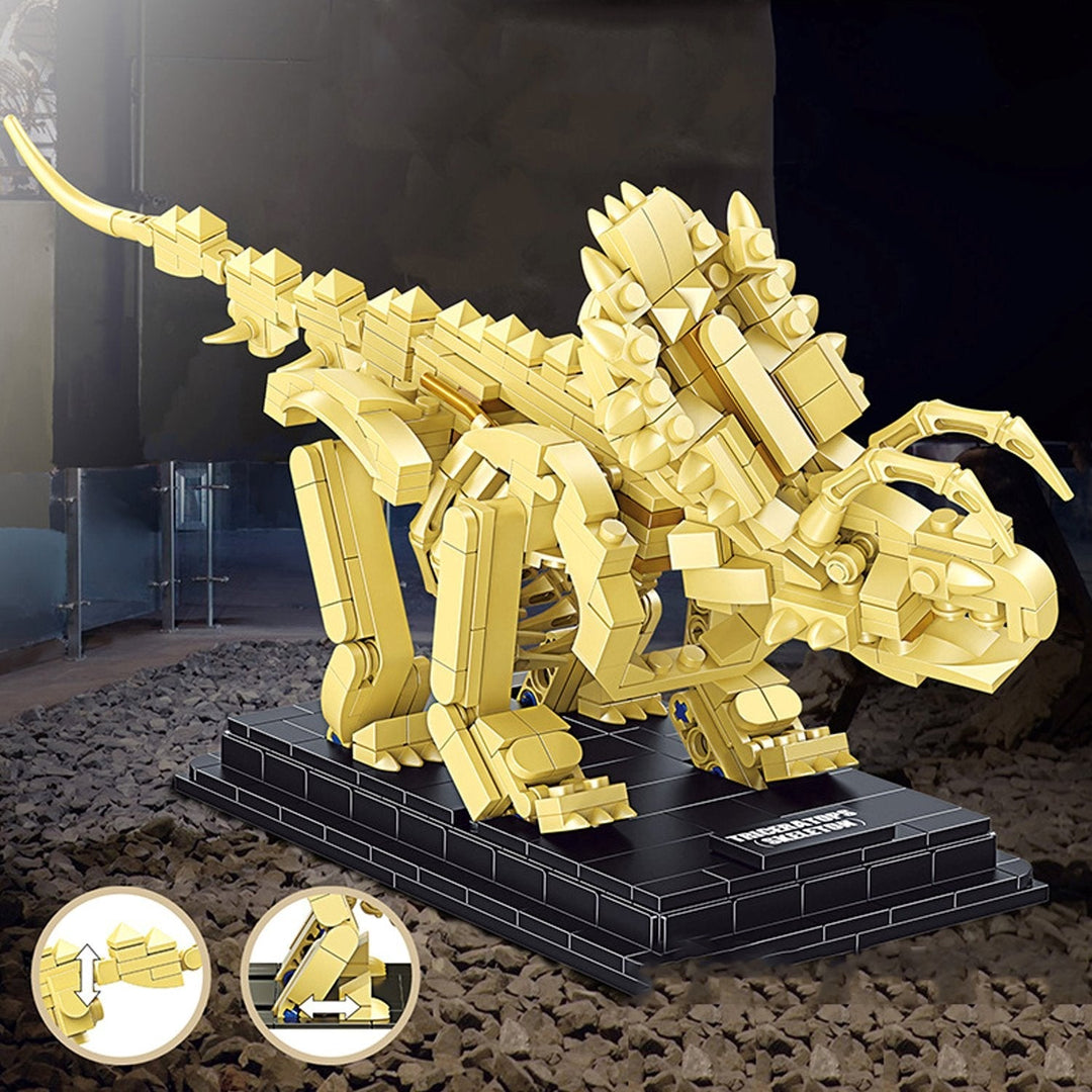 Skanto | Dinosaur Fossil Skeletons Byggeklosser Samling 2 | BEGRENSET LAGER