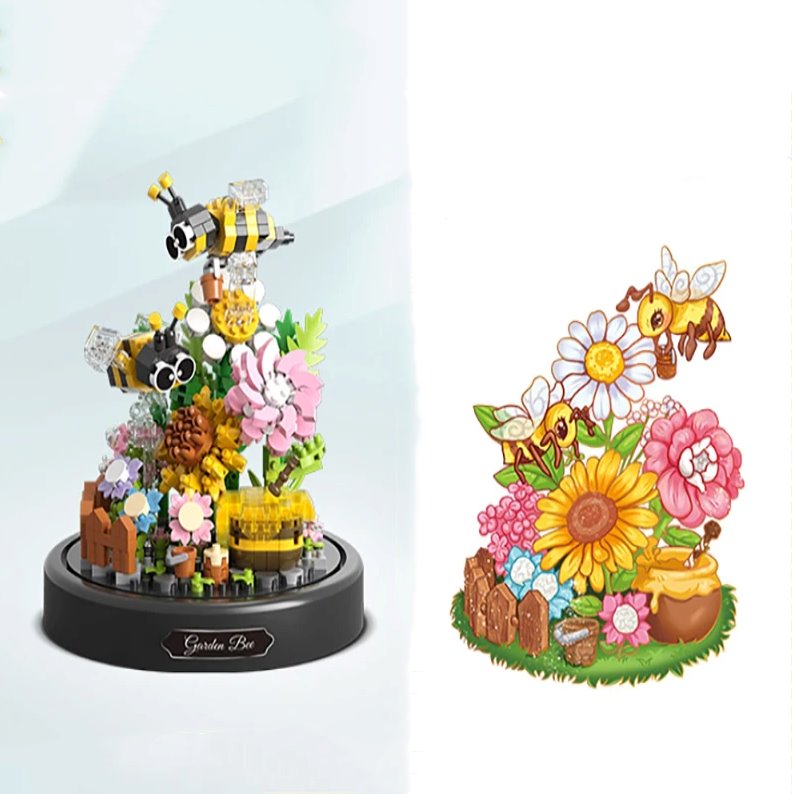 Skanto | Blomster Insekter Sommerfugl Bi Nano Byggekuler