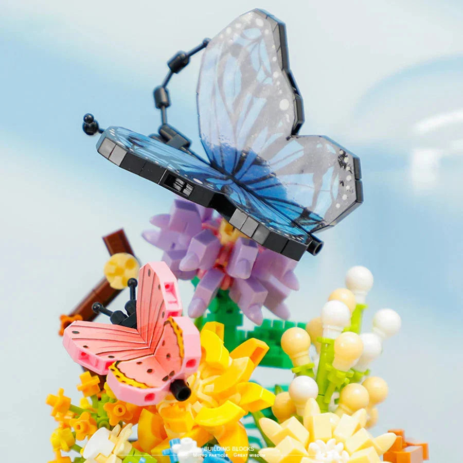 Skanto | Blomster Insekter Sommerfugl Bi Nano Byggekuler