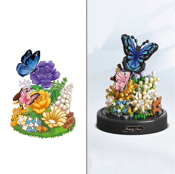Skanto | Blomster Insekter Sommerfugl Bi Nano Byggekuler