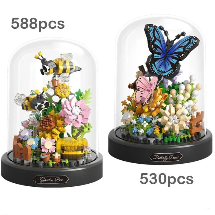 Skanto | Blomster Insekter Sommerfugl Bi Nano Byggekuler