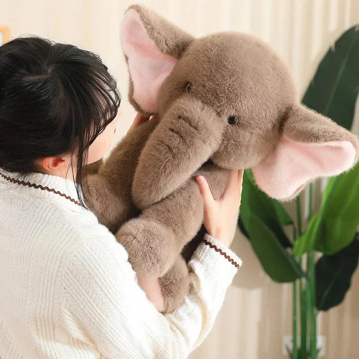 Skanto | Fluffy Uutsøkte Elefant Plysjdyr