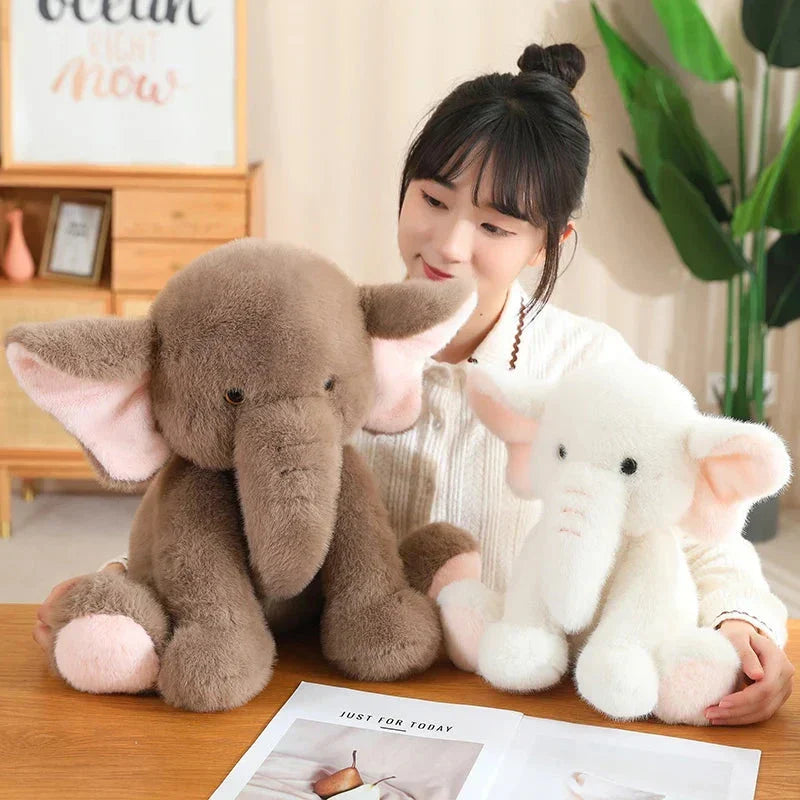 Skanto | Fluffy Uutsøkte Elefant Plysjdyr