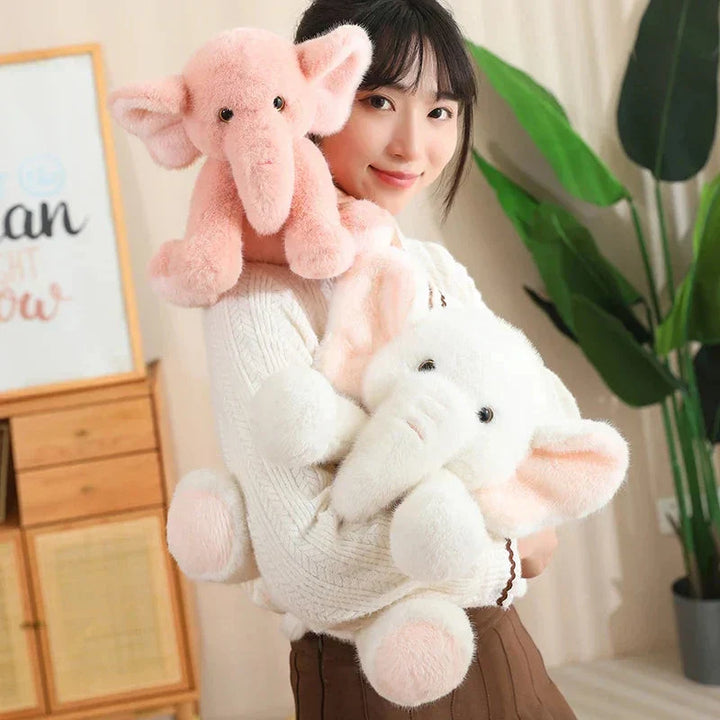 Skanto | Fluffy Uutsøkte Elefant Plysjdyr