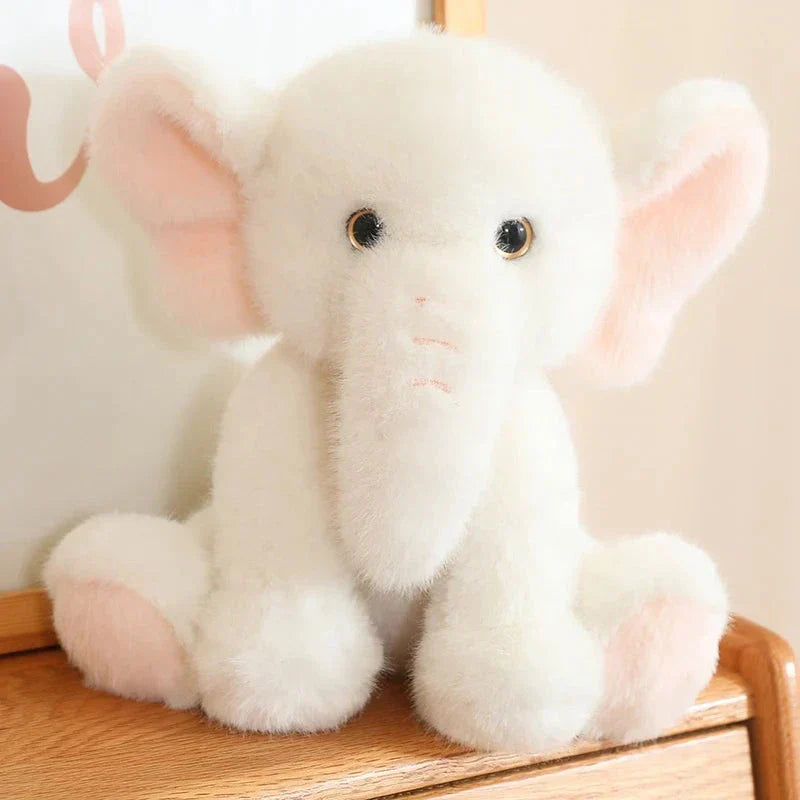 Skanto | Fluffy Uutsøkte Elefant Plysjdyr
