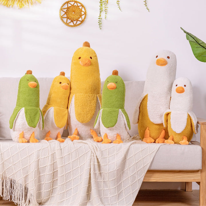 Skanto | Fluffy Banana Duck Crew Plushies