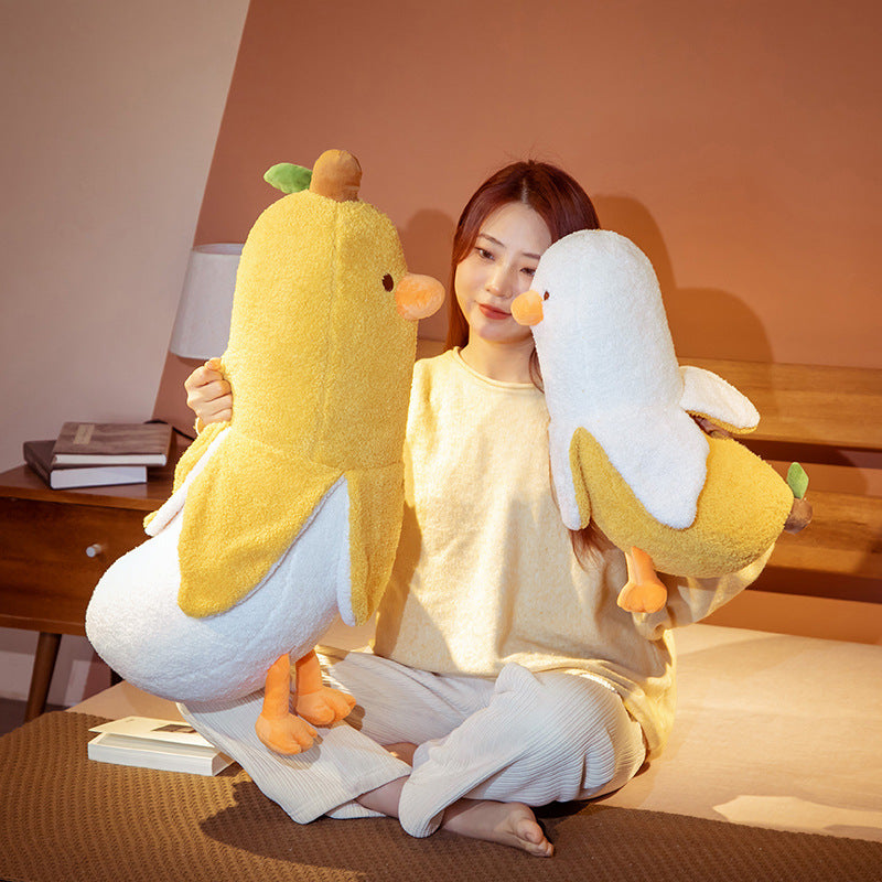 Skanto | Fluffy Banana Duck Crew Plushies