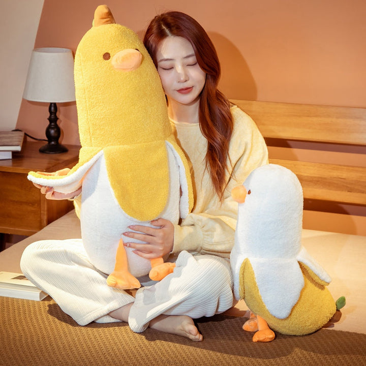 Skanto | Fluffy Banana Duck Crew Plushies