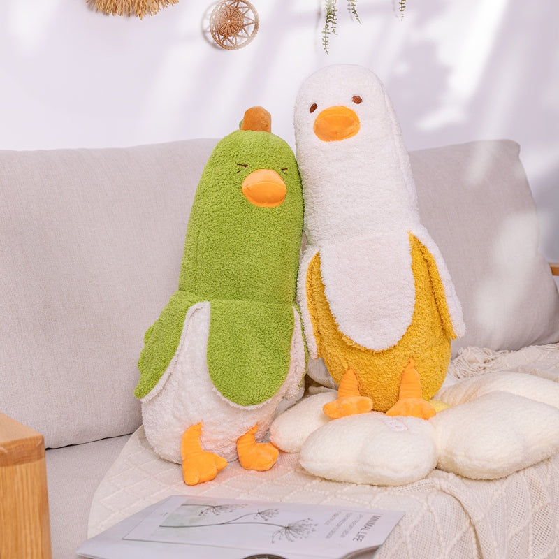 Skanto | Fluffy Banana Duck Crew Plushies
