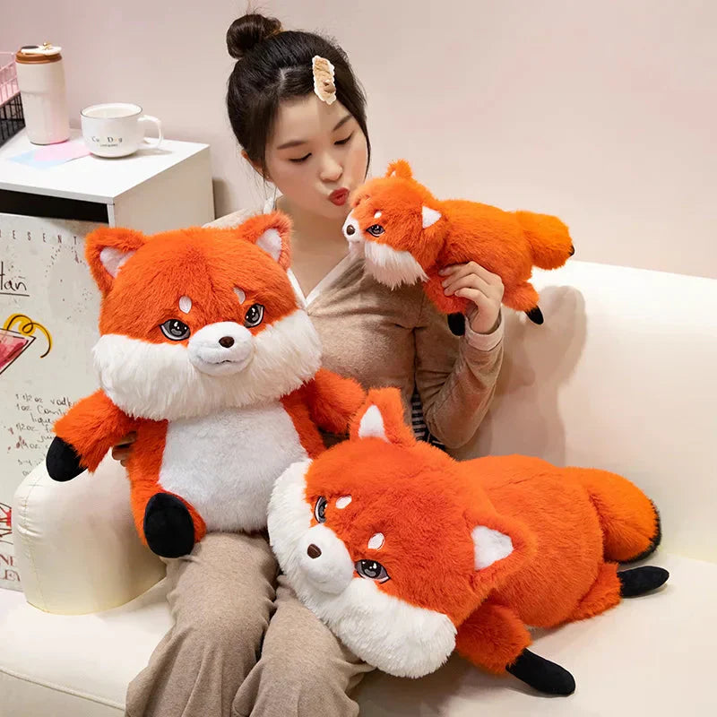 Skanto | Fluffy Chubby Fox Plushie