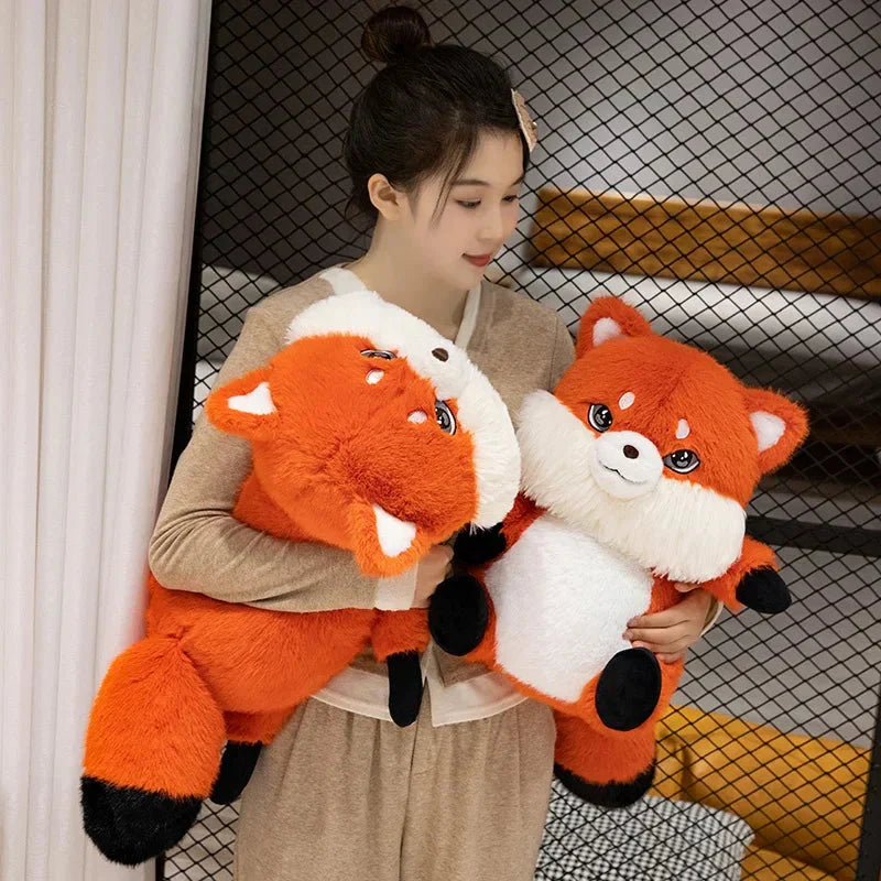 Skanto | Fluffy Chubby Fox Plushie