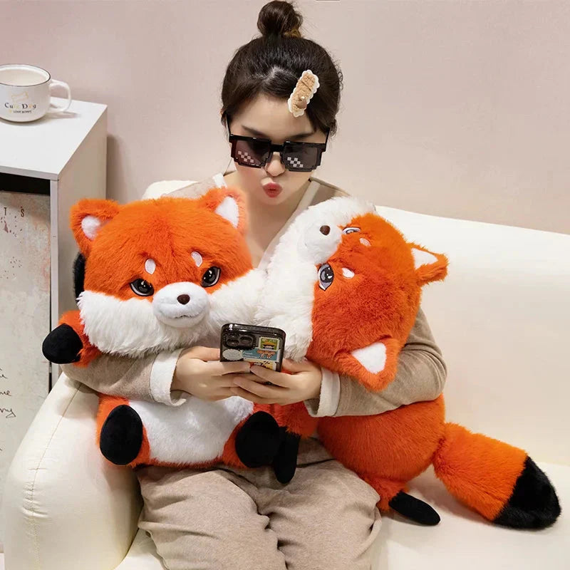 Skanto | Fluffy Chubby Fox Plushie