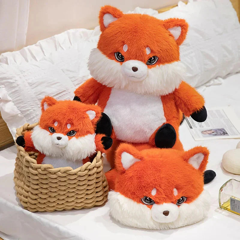 Skanto | Fluffy Chubby Fox Plushie