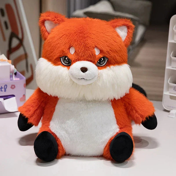 Skanto | Fluffy Chubby Fox Plushie