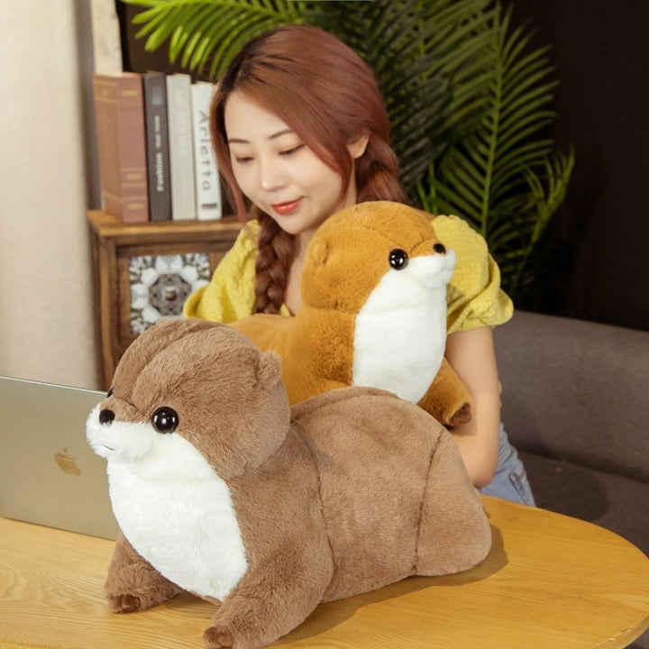 Skanto | Fluffy Chubby Otter Plushies
