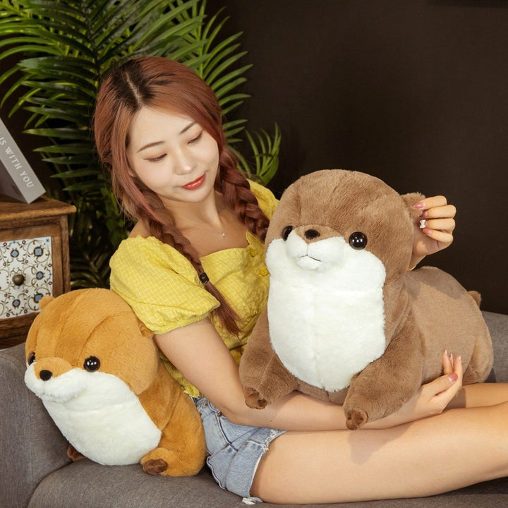 Skanto | Fluffy Chubby Otter Plushies
