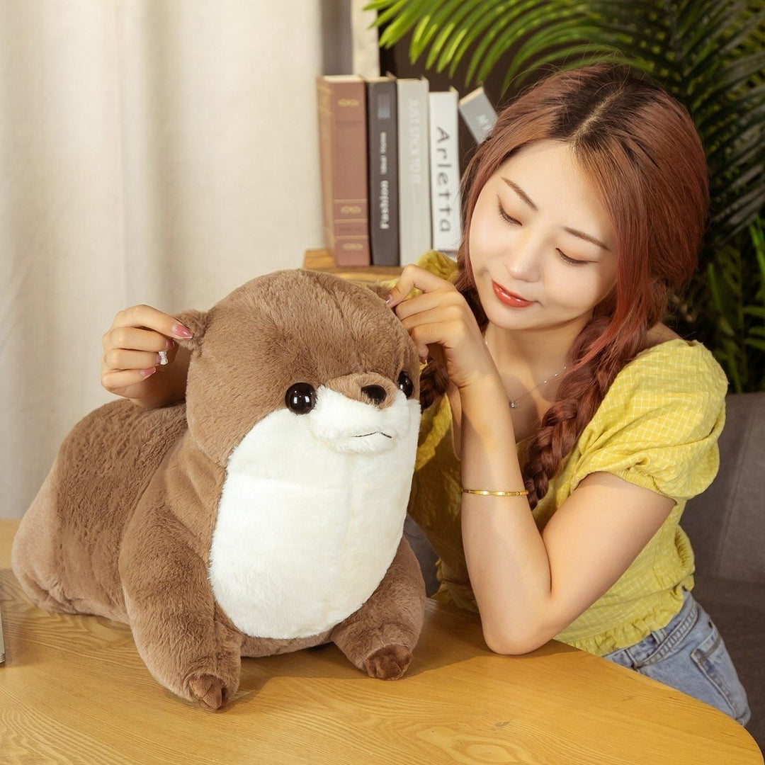 Skanto | Fluffy Chubby Otter Plushies