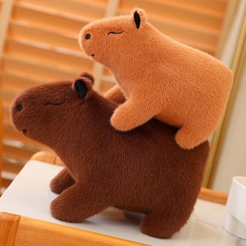 Skanto | Fluffy Søt Capybara Plussleketøy