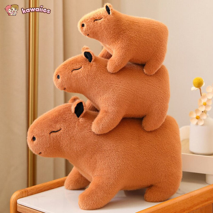 Skanto | Fluffy Søt Capybara Plussleketøy