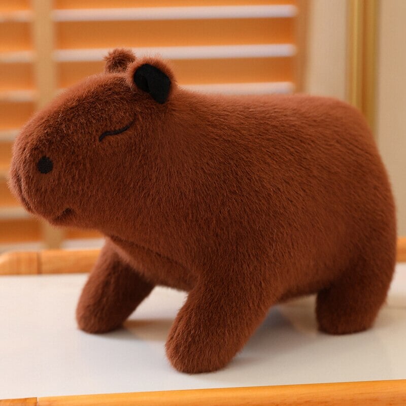 Skanto | Fluffy Søt Capybara Plussleketøy